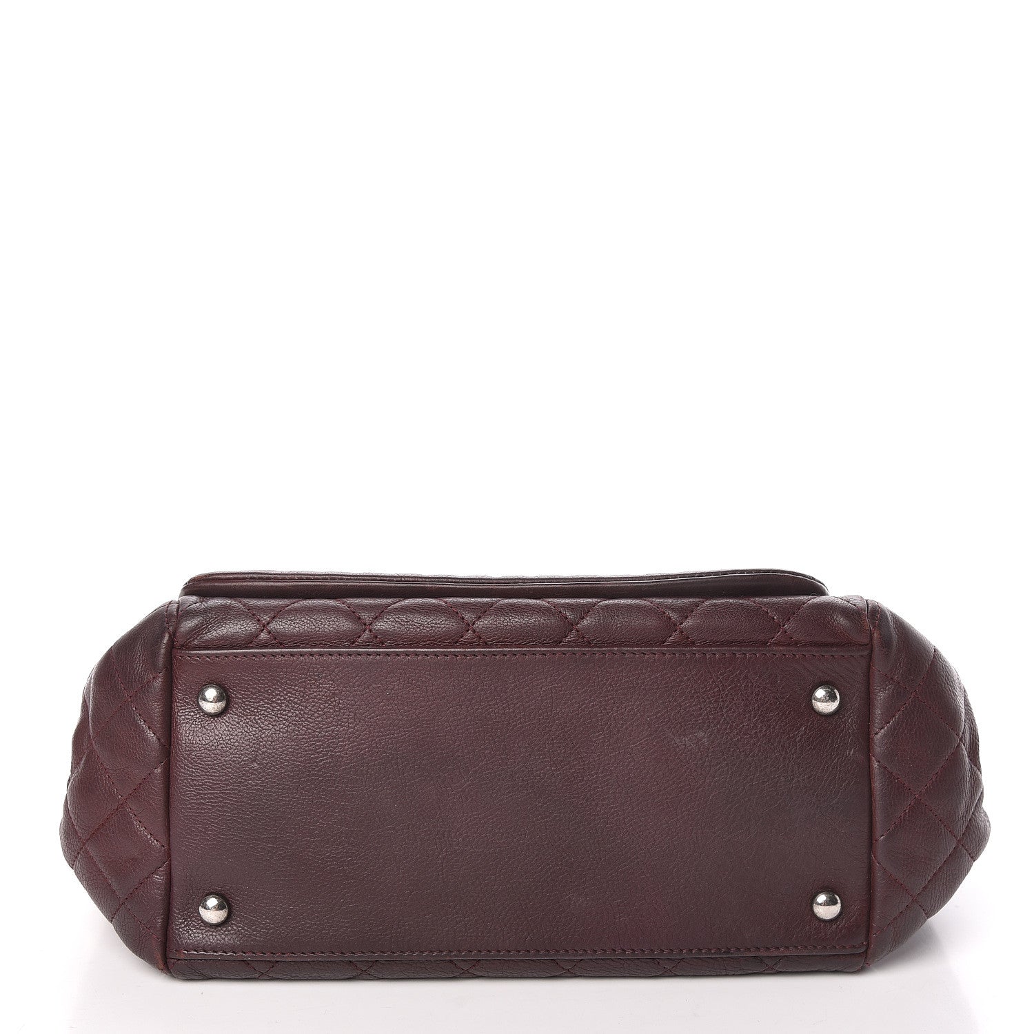 Chanel Calfskin Quilted Istanbul Accordion Flap Burgundy 17 of 20