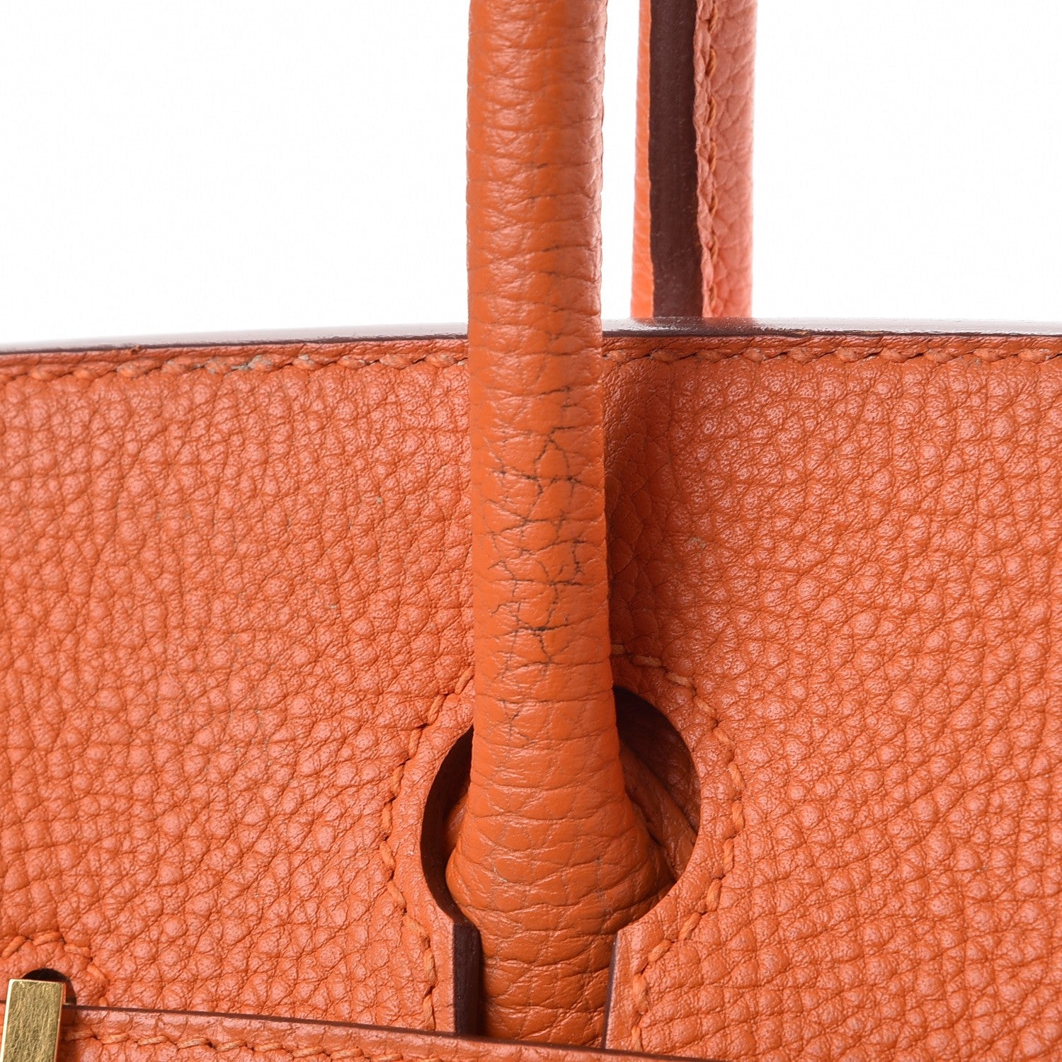 Hermes Togo Birkin 30 Orange 38 of 47