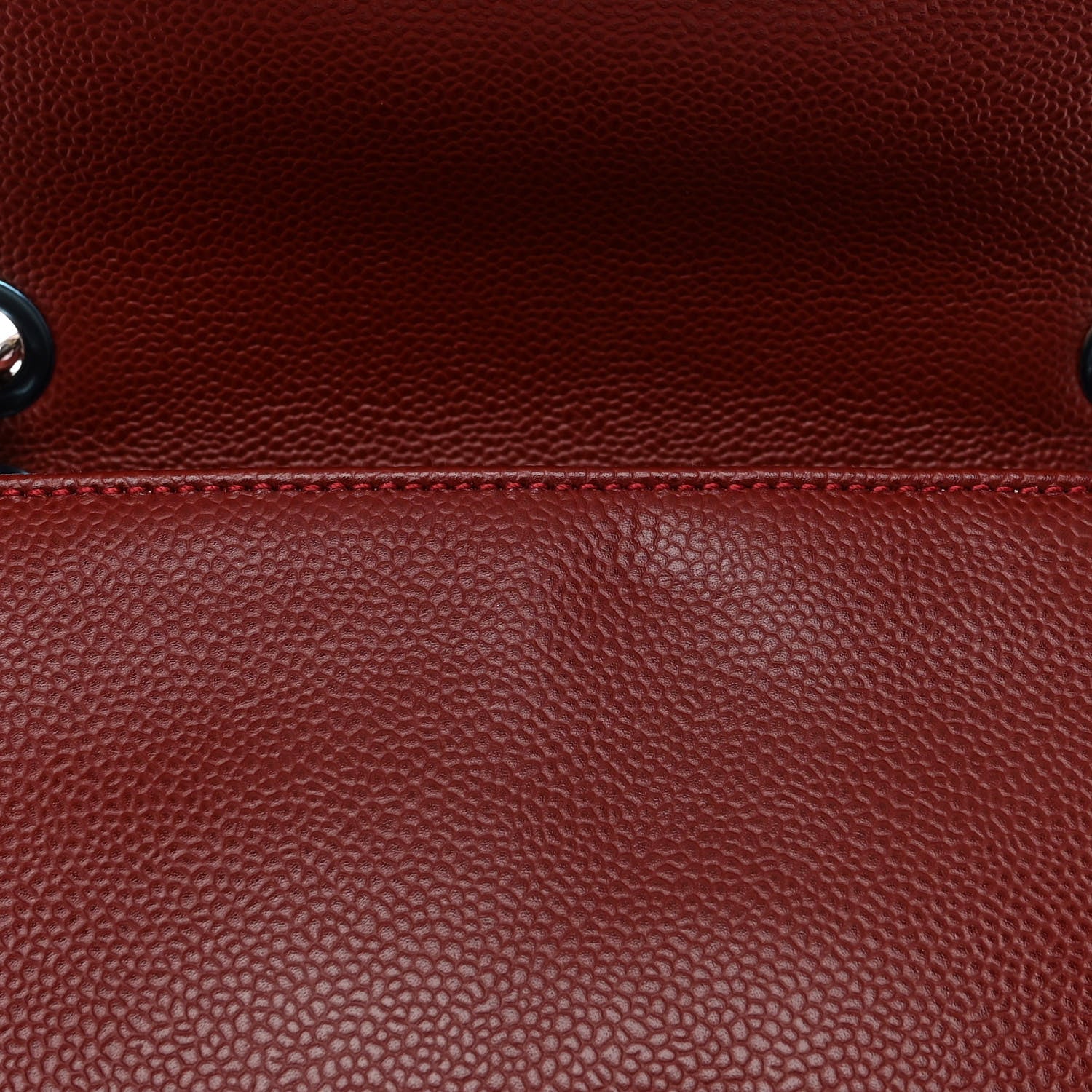 Chanel Caviar Medium Timeless CC Flap Dark Red 13 of 13