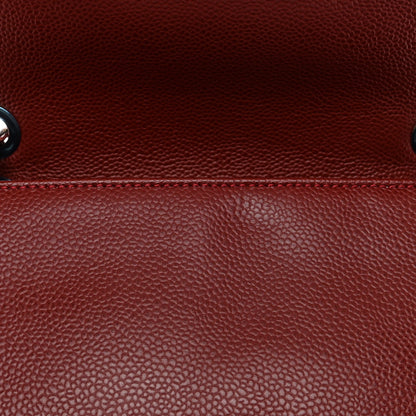 Chanel Caviar Medium Timeless CC Flap Dark Red 13 of 13