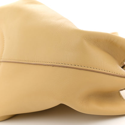 Loewe Shiny Nappa Calfskin Small Paseo Bag Dark Butter 9 of 9