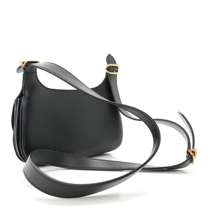 Saint Laurent Smooth Calfskin Small Charlie Shoulder Bag Black 3 of 12