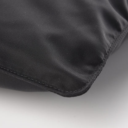 Prada Nylon Vela Small Flat Messenger Bag Black 6 of 9
