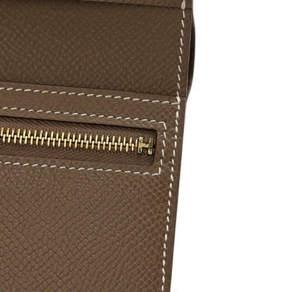 Hermes Epsom Bearn Compact Wallet Etoupe 8 of 8