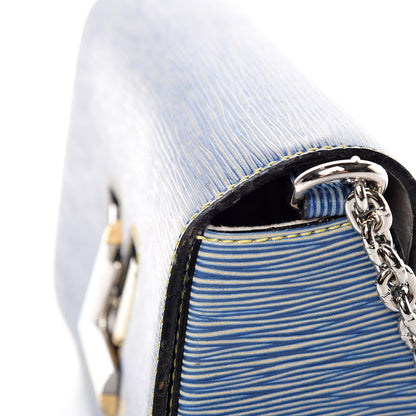 Louis Vuitton Epi Twist Shoulder Bag MM Denim Light 10 of 12