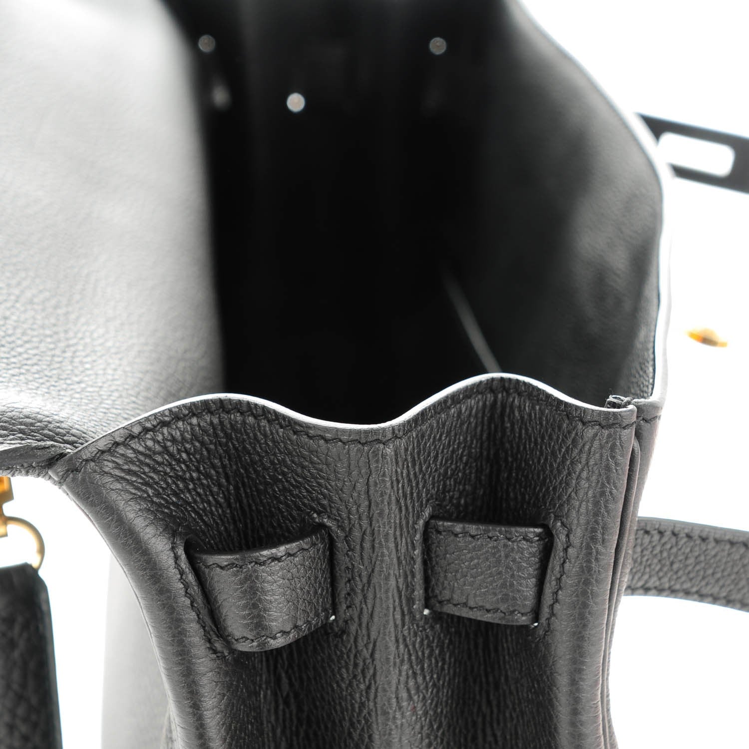 Hermes Togo Kelly Retourne 35 Black 19 of 23