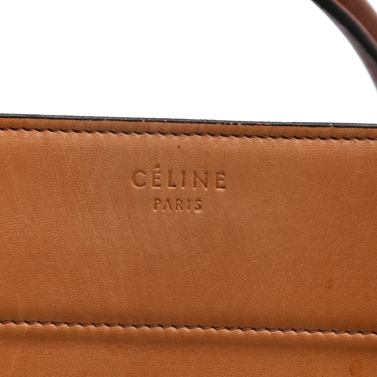 Celine Natural Calfskin Medium Phantom Luggage Tan 7 of 16