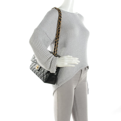Chanel Caviar Quilted Jumbo Single Flap Black 2 of 8