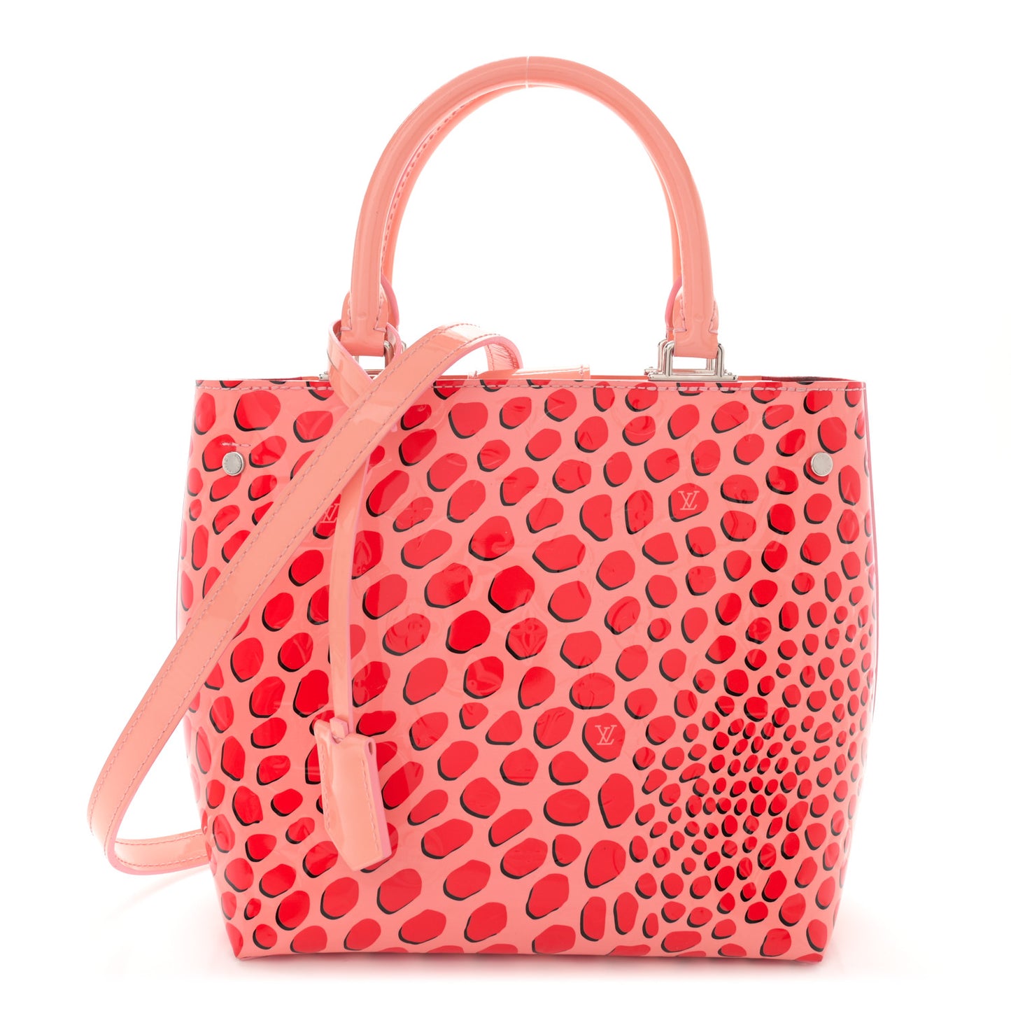 Vernis Jungle Dots Open Tote Sugar Pink Poppy