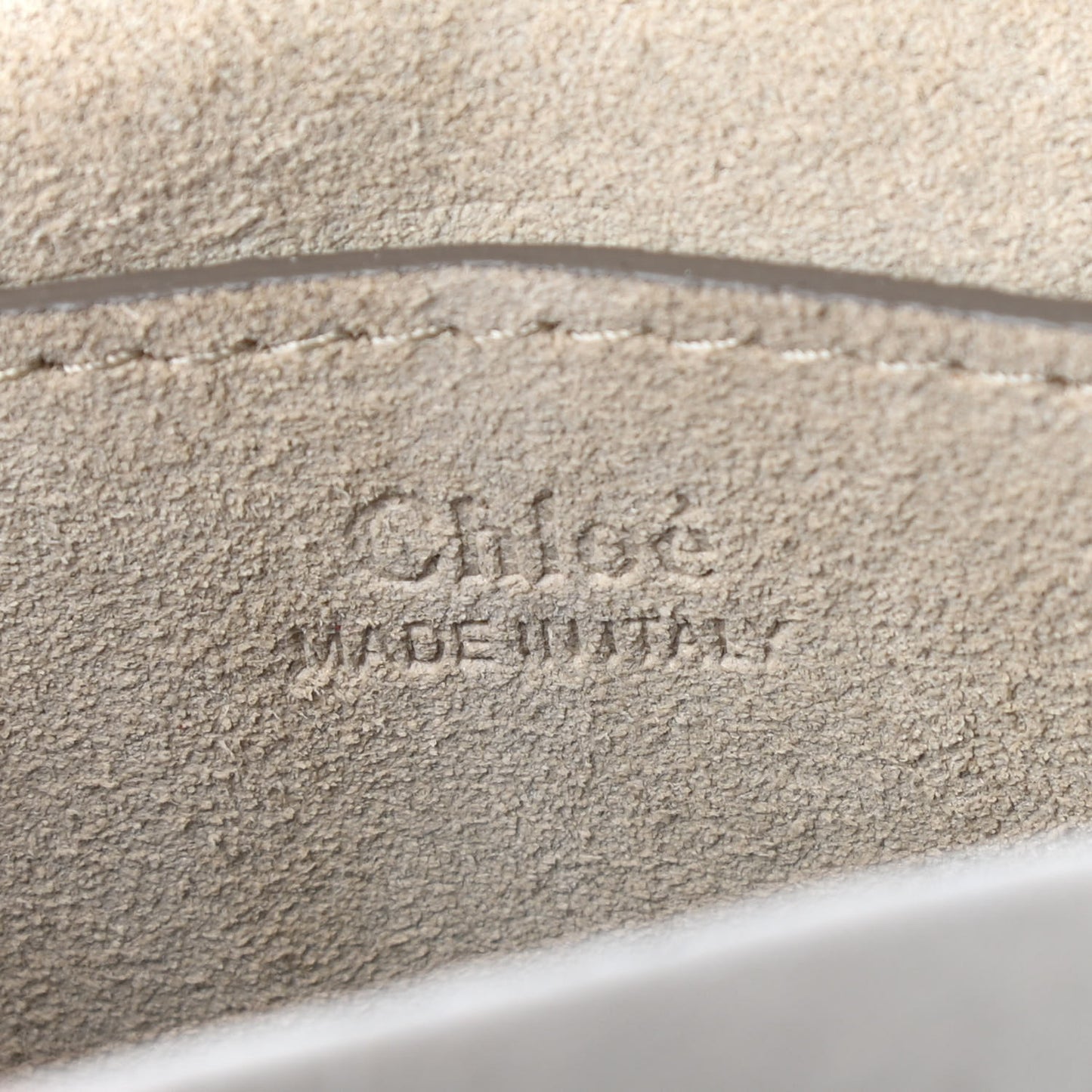 Calfskin Suede Small Pixie Bag Motty Grey