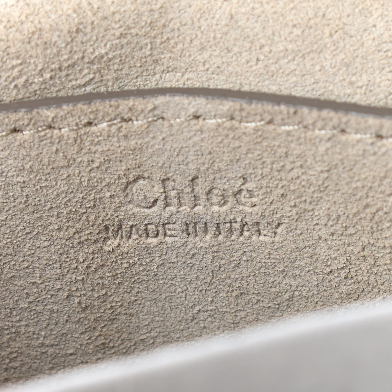 Chloe Calfskin Suede Small Pixie Bag Motty Grey 6 of 6