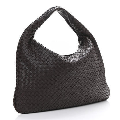 Bottega Veneta Nappa Intrecciato Large Veneta Hobo Ebano 3 of 12