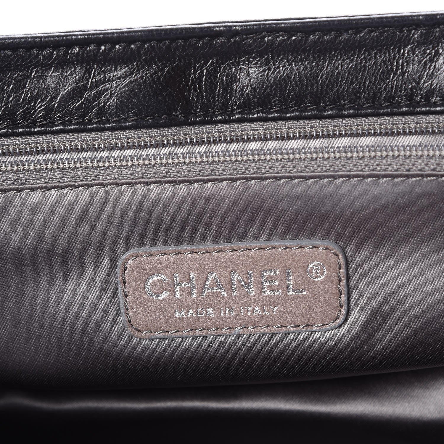 Chanel Lambskin East West Mademoiselle Flap Black 6 of 7