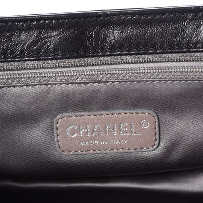 Chanel Lambskin East West Mademoiselle Flap Black 6 of 7