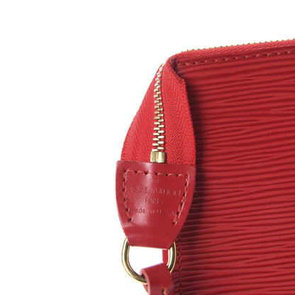 Louis Vuitton Epi Pochette Accessories 24 Rouge 8 of 11