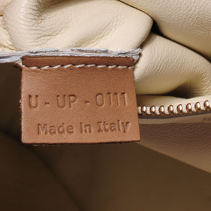 Celine Smooth Calfskin and Shrunken Lambskin Mini Tri-Color Luggage Chalk 10 of 10