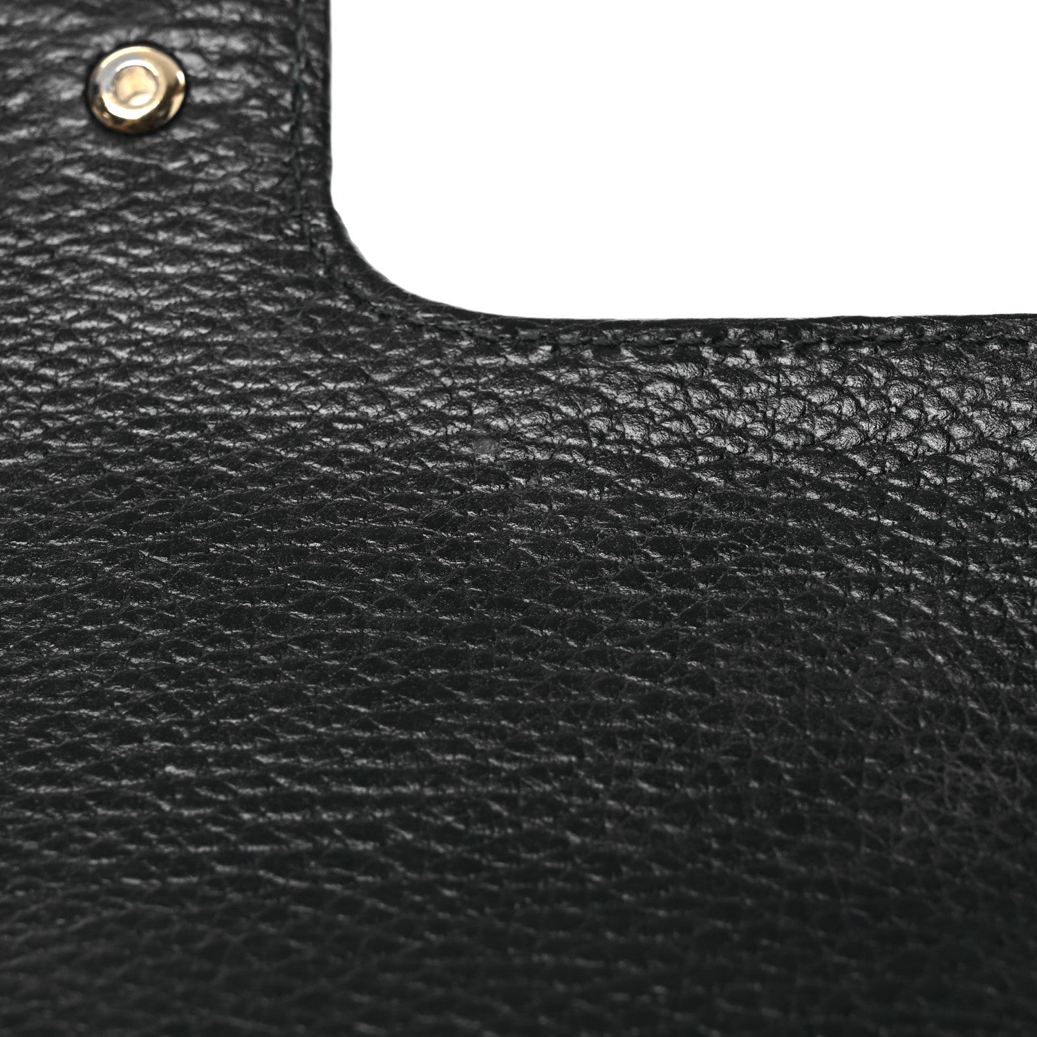 Gucci Dollar Calfskin Small Interlocking G Shoulder Bag Black 11 of 17
