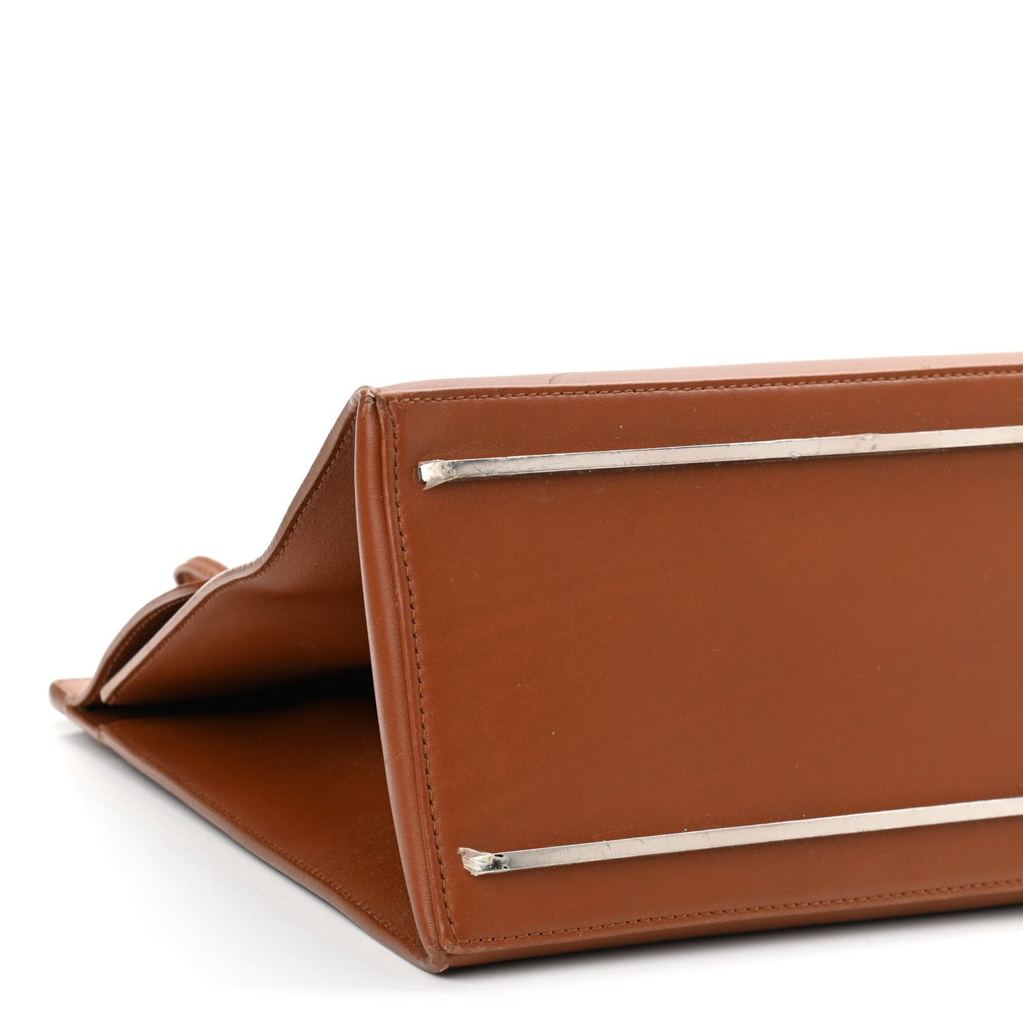 Veau Le Dix M Cartable Shoulder Bag Brown