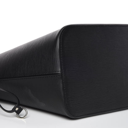 Louis Vuitton Epi Neverfull MM Black 6 of 9