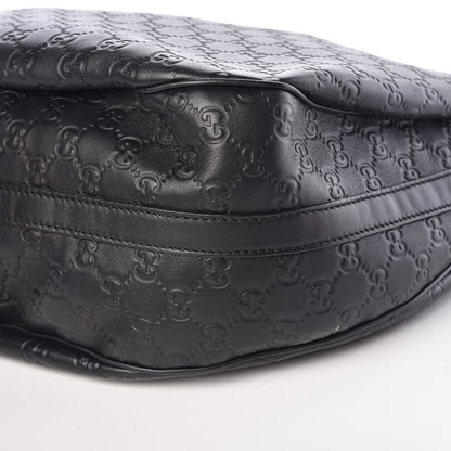 Gucci Guccissima Large GG Twins Hobo Black 12 of 12