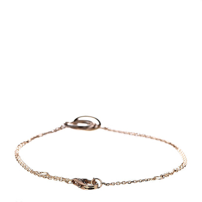 Cartier 18K Pink Yellow White Gold Trinity Bracelet 3 of 5