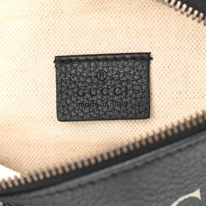 Gucci Grained Calfskin Small Logo Belt Bag Black 7 of 12