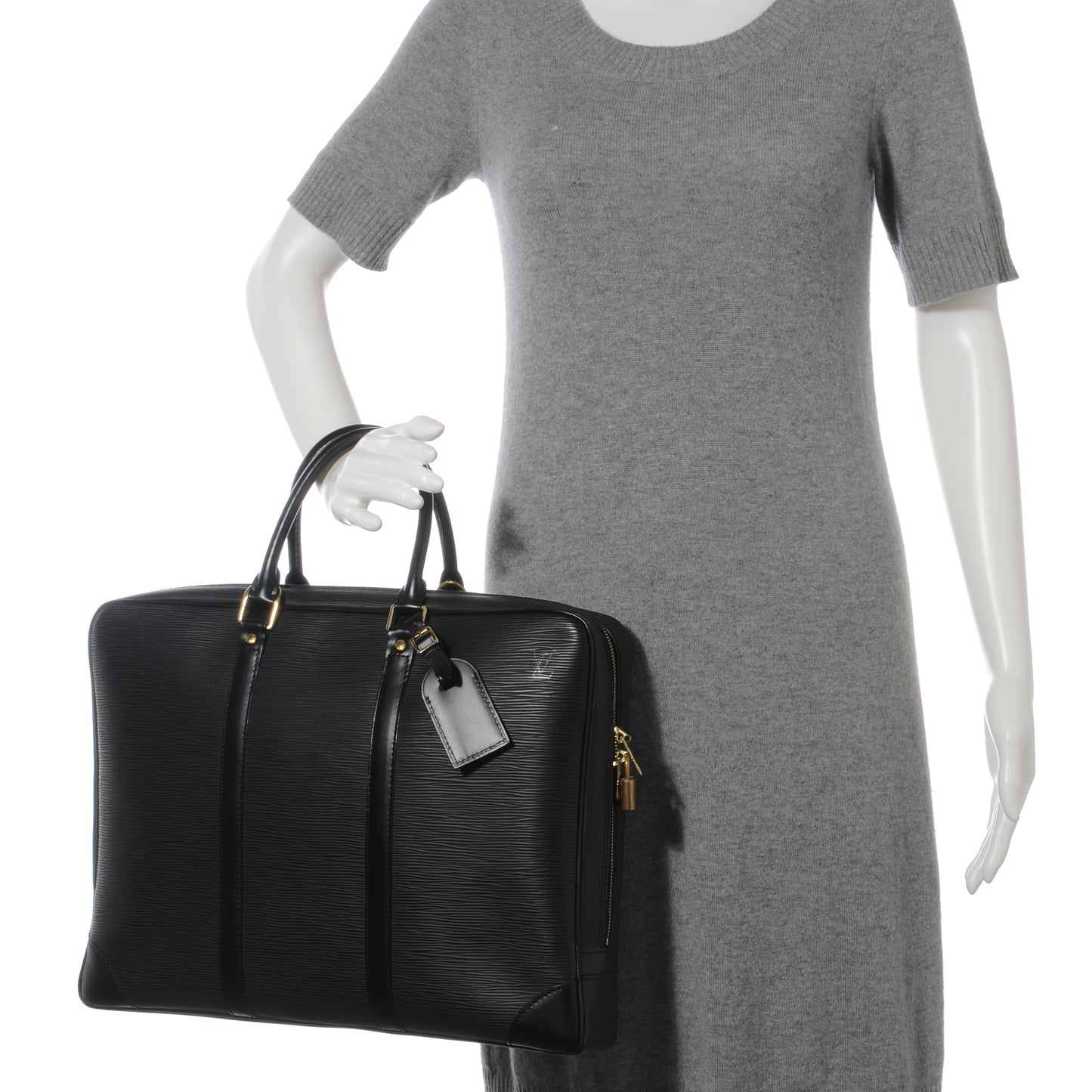 Epi Porte-Documents Voyage Briefcase Black