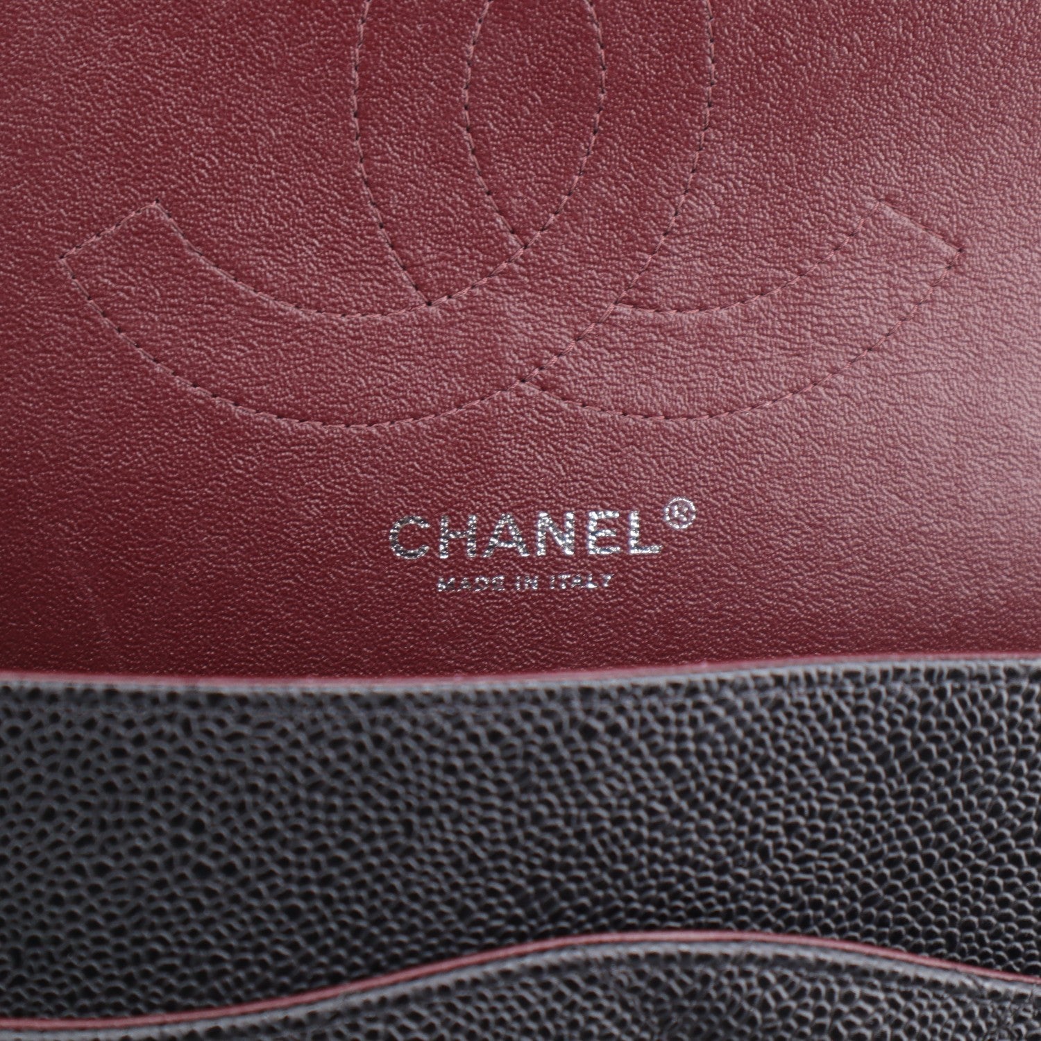 Chanel Caviar Quilted Jumbo Double Flap Black 6 of 11