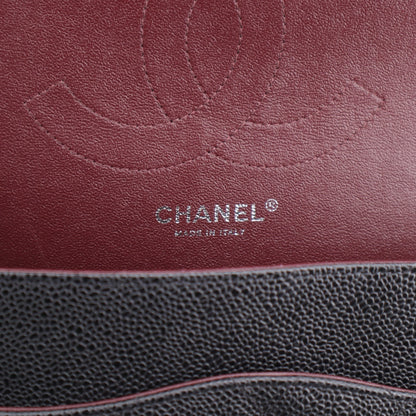 Chanel Caviar Quilted Jumbo Double Flap Black 6 of 11
