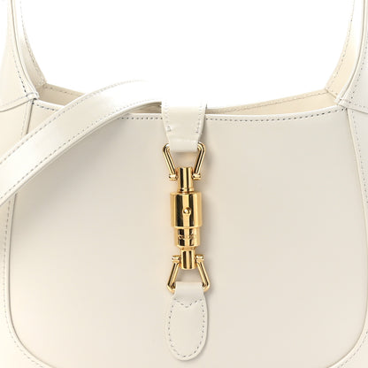 Gucci Boarded Dyana Lux Calfskin Small Jackie 1961 Hobo Mystic White 8 of 10