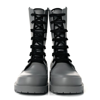 Christian Dior Rubber Diorcamp Low Boots 40 Grey 2 of 8