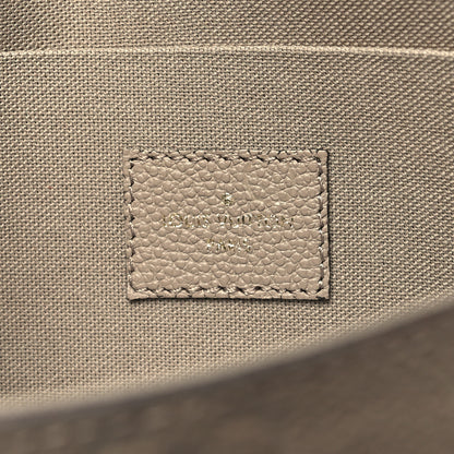 Louis Vuitton Empreinte Pochette Felicie Chain Wallet Tourterelle 9 of 13