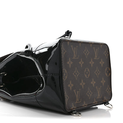 Louis Vuitton Patent Monogram Hot Springs Backpack Black 7 of 11