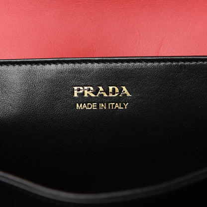 Prada New Calfskin Ingrid Shoulder Bag Fuoco 5 of 8