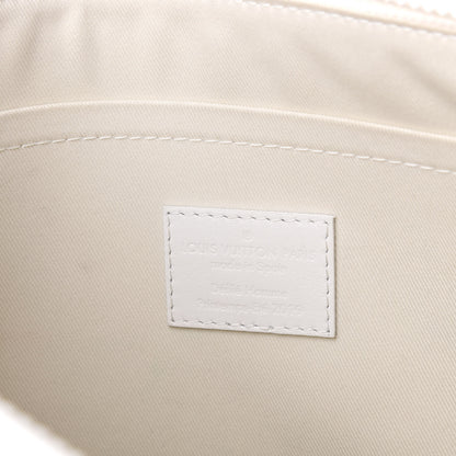 Louis Vuitton Taurillon Monogram Solar Ray A4 Pouch White 8 of 9