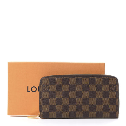 Louis Vuitton Damier Ebene Zippy Wallet 10 of 10