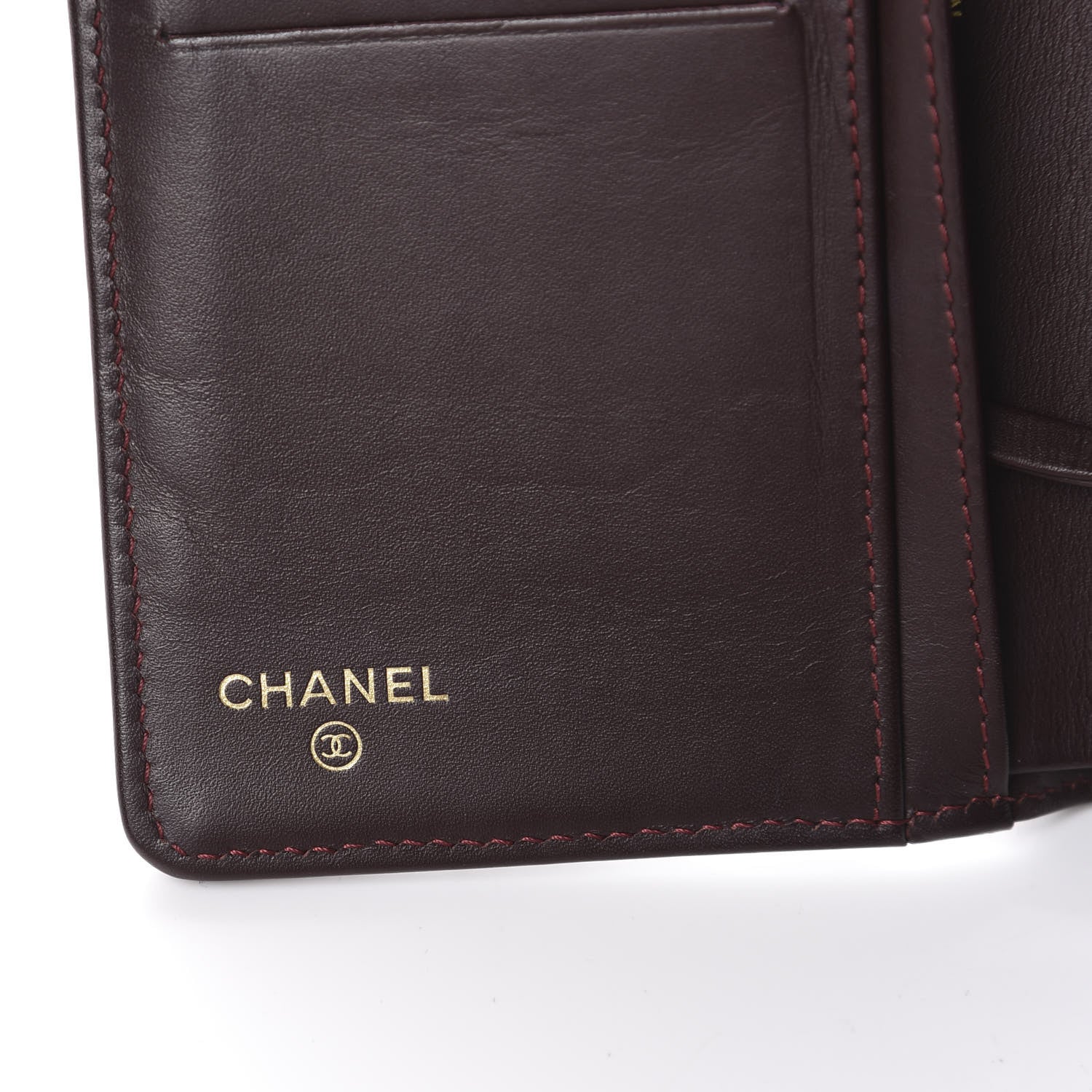 Chanel Caviar Quilted Yen Wallet Black 6 of 14