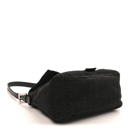 Fendi Zucchino Mama Baguette Black 4 of 9