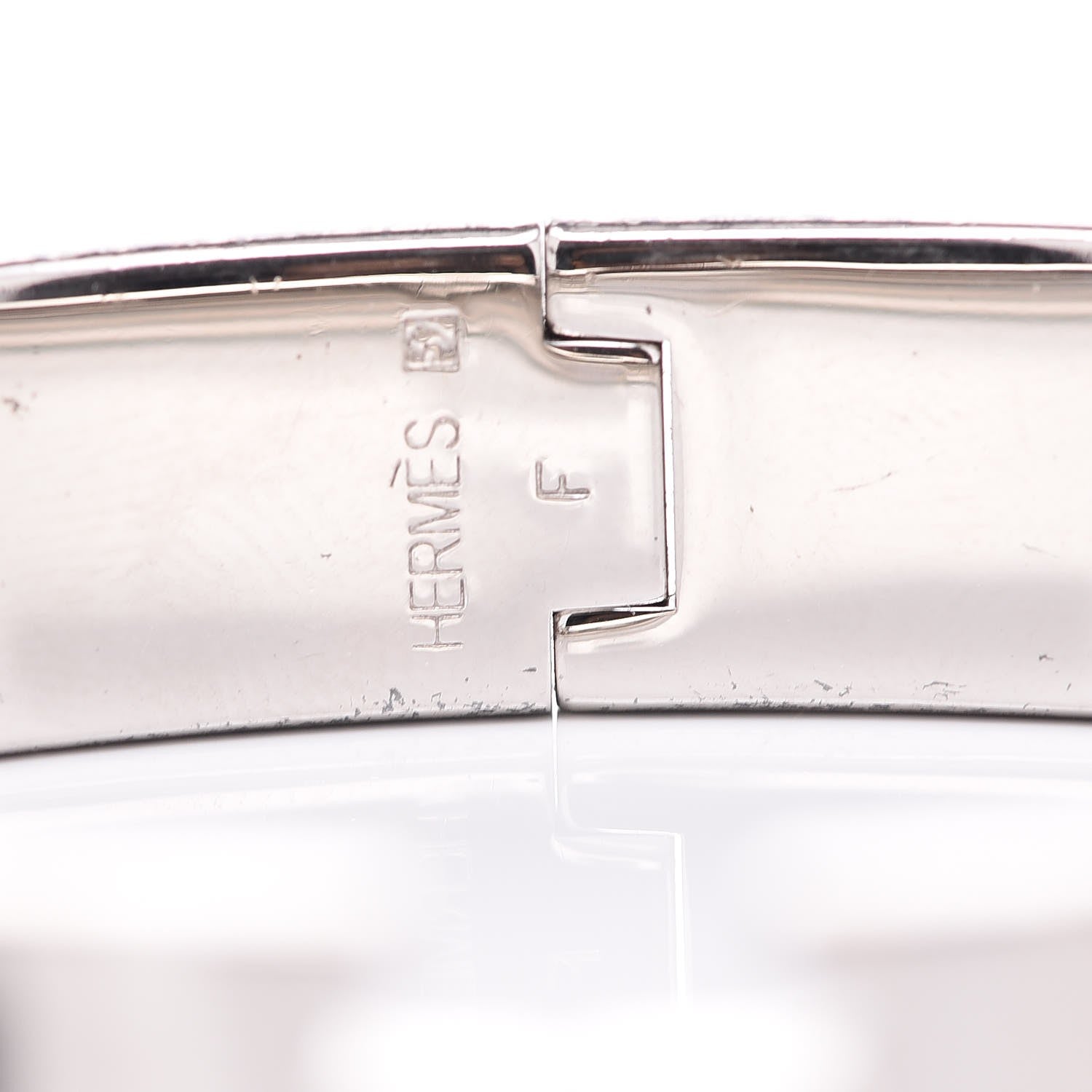 Hermes Enamel Narrow Clic Clac H Bracelet PM Black 5 of 5