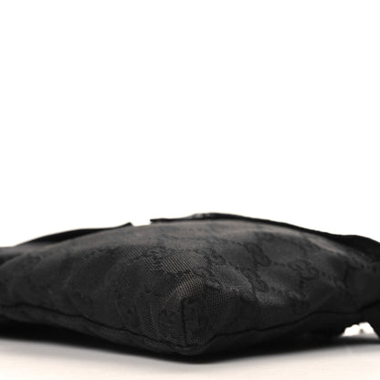 Gucci GG Monogram Double Pocket Belt Bag Black 12 of 13