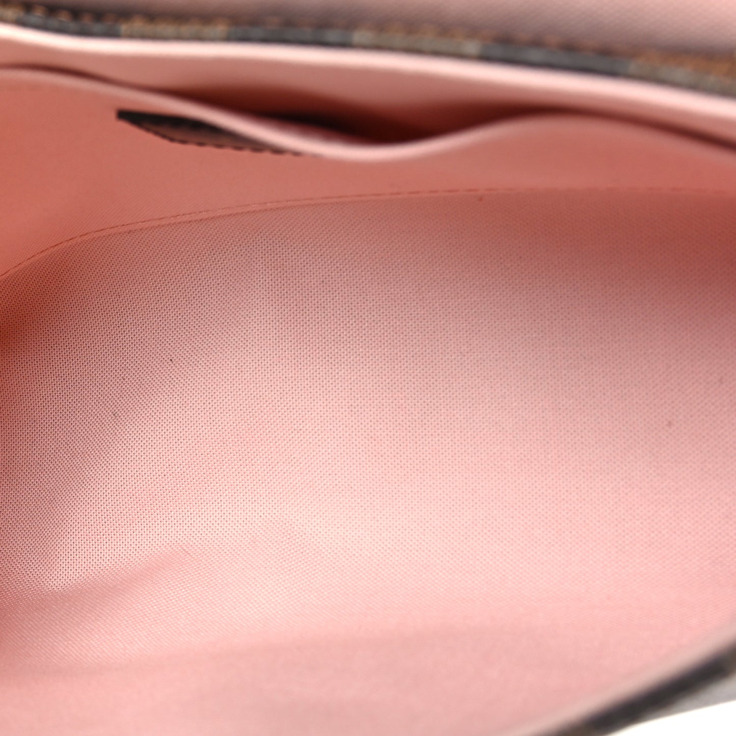 Damier Ebene Braided Croisette Cream Pink