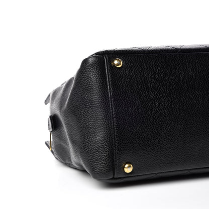Chanel Caviar Quilted Petit Timeless Tote PTT Black 5 of 13