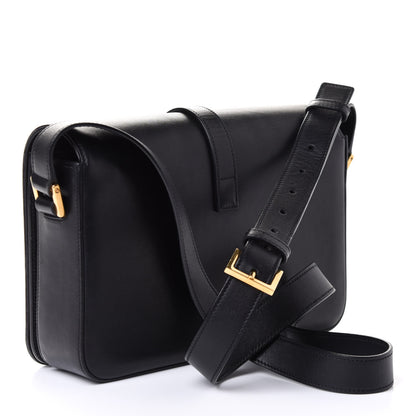 Saint Laurent Smooth Calfskin Medium Classic Monogram Universite Bag Black 2 of 4