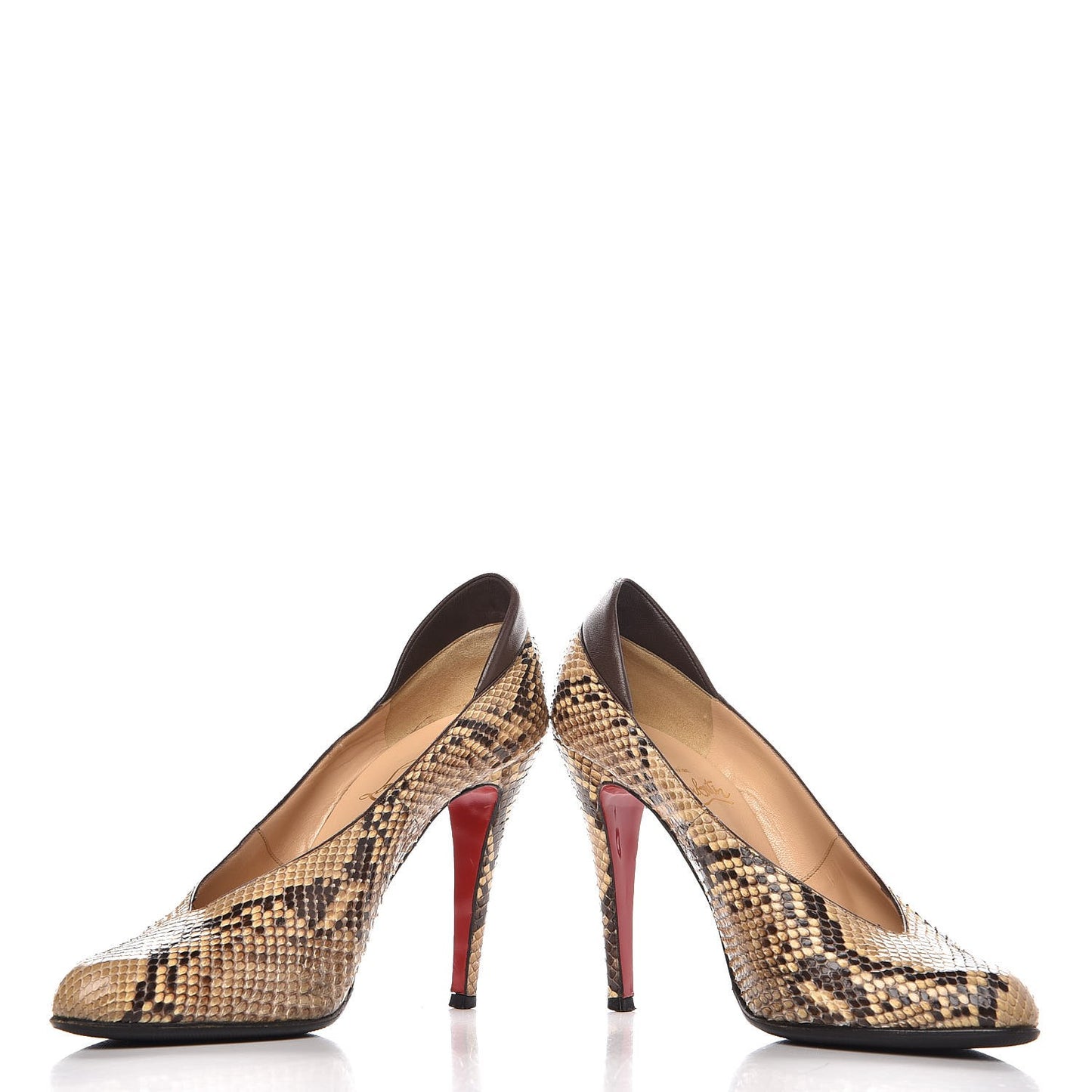 Python Pumps 39 Brown