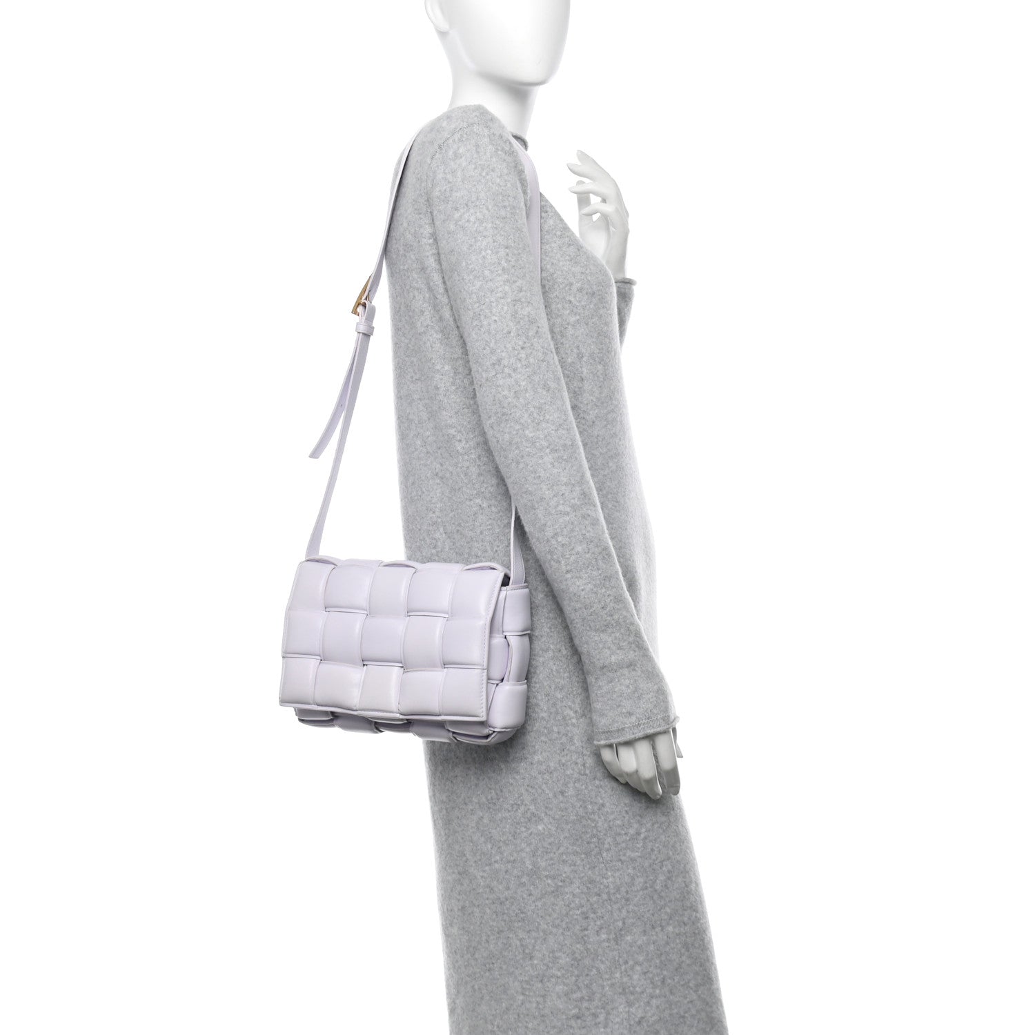 Bottega Veneta Nappa Maxi Intreccio Padded Cassette Crossbody Bag Mirth Washed 2 of 11