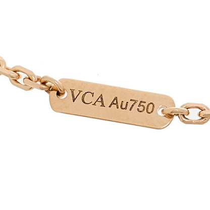 Van Cleef & Arpels 18K Rose Gold Carnelian Onyx Lucky Spring Open Wing Lady Bug Bracelet 2 of 5