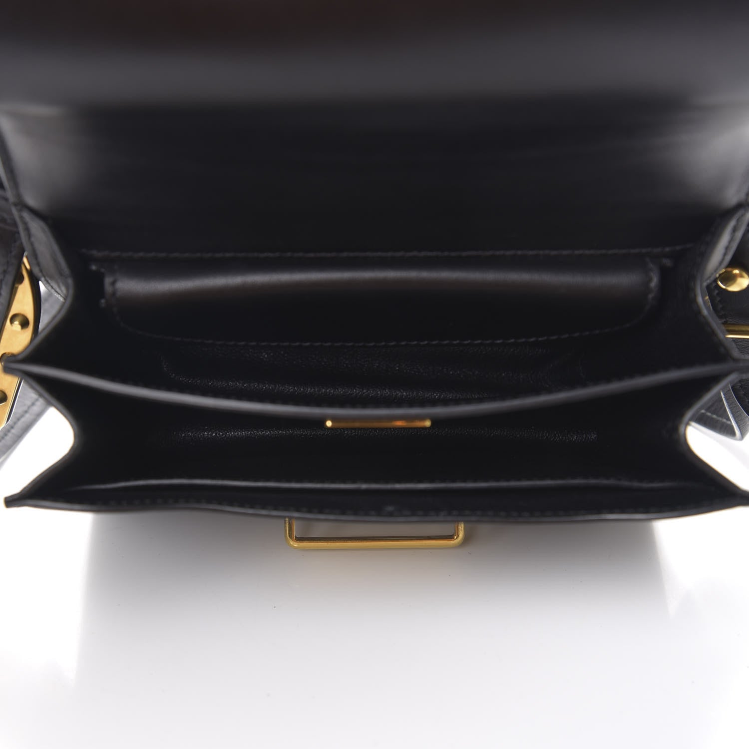 Prada City Calf Saffiano Cahier Bag Black 4 of 8