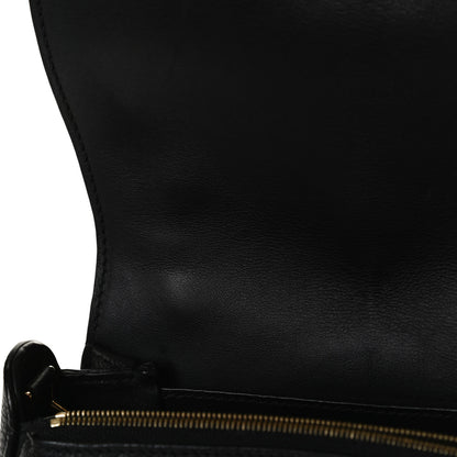 Louis Vuitton Grained Calfskin Vivienne NM Black 10 of 12