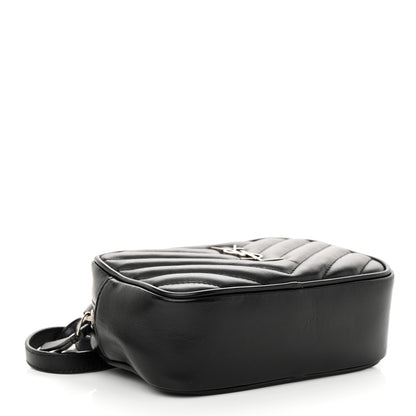 Saint Laurent Calfskin Matelasse Monogram Lou Belt Bag Black 4 of 10
