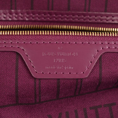 Louis Vuitton Monogram Totem Neverfull MM Magenta 7 of 8